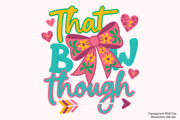 Elevating Your Designs with Premium Western Bow and Baby Girl PNG Assets