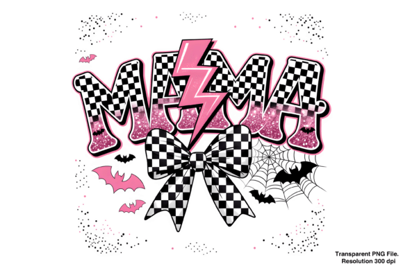 Evaluating the Halloween Mama Coquette Bow PNG for DIY Projects